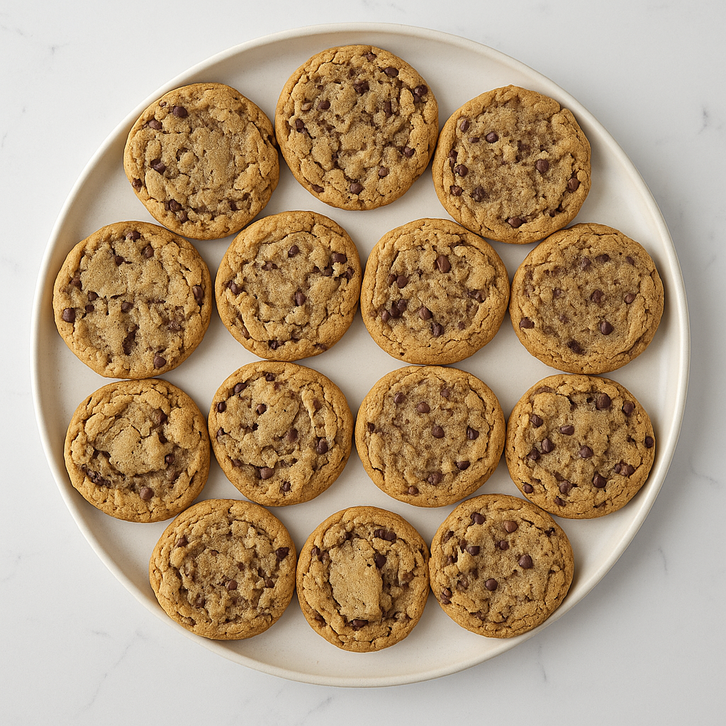 Organic Chocolate Chip Sourdough Cookies
