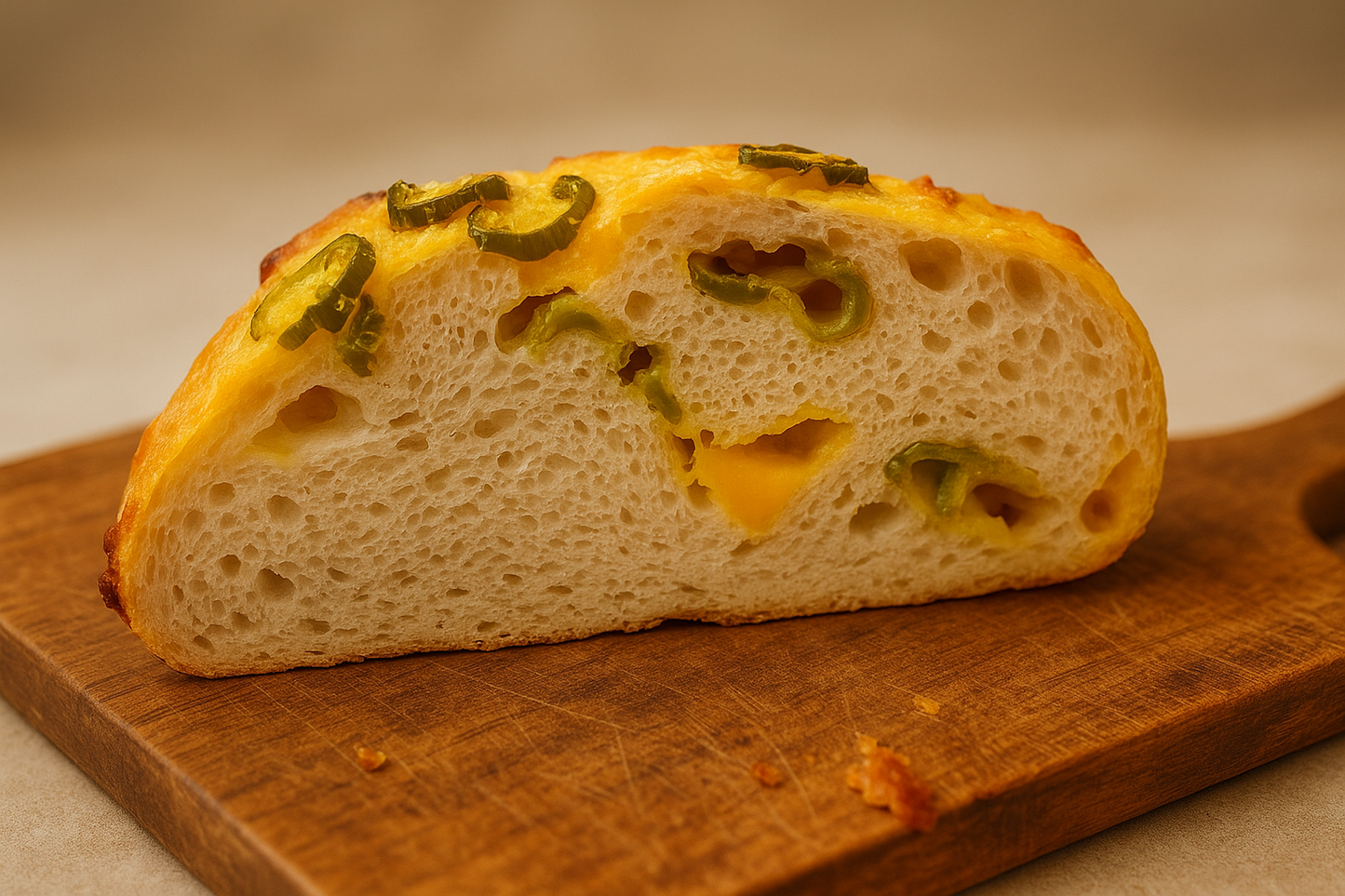 Jalapeno Cheddar Sourdough