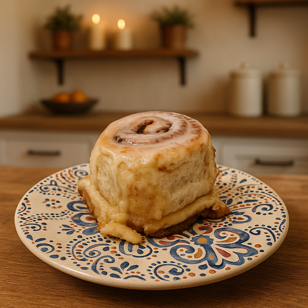 Organic Sourdough Cinnamon Rolls
