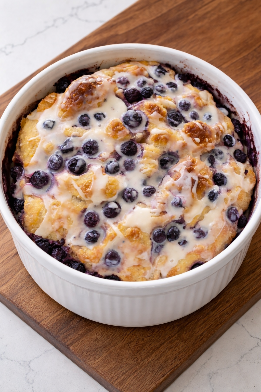 Organic Lemon Blueberry Sourdough Focaccia