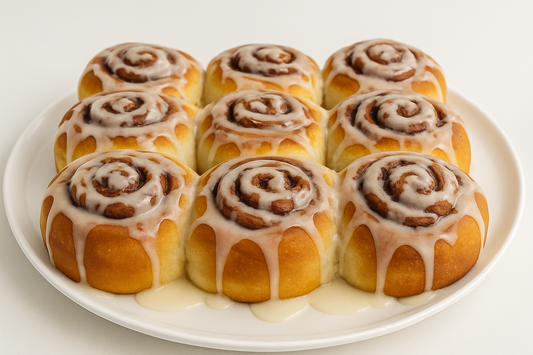 Organic Sourdough Cinnamon Rolls